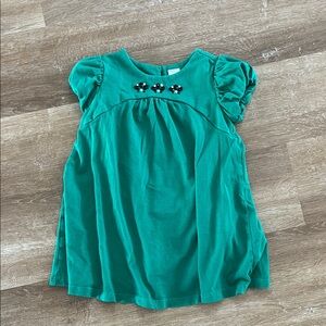 Gymboree Green Kids Tunic with Floral Details